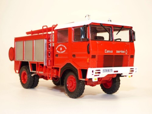 Camion pompier berliet gbd - camion,