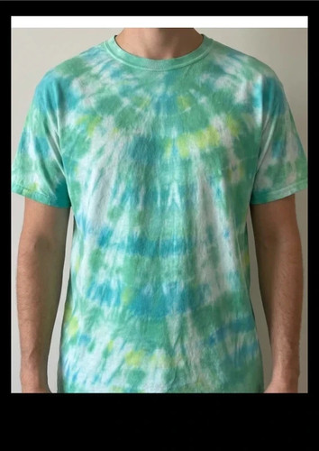 Shirt vintage tie - t-shirt, vert