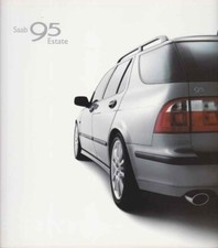 Catalogue Brochure SAAB 9.5 Estate 06/2001 Belgique en français
