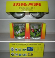 2 VERRES BOB & BOBETTE,SUSKE &