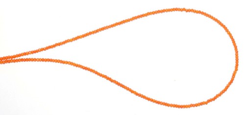 Orange zircon pierre - orange,