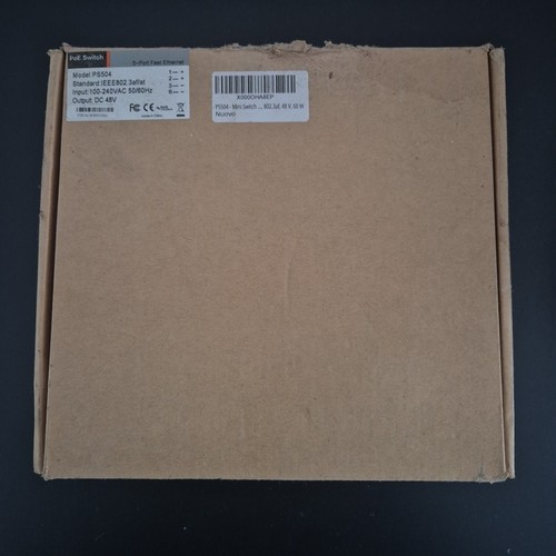 Poe switch ps504 ports - -, 5