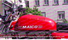 Maico 250 réservoir - md,
