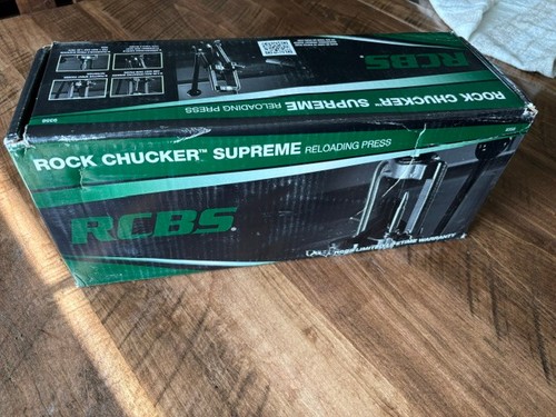 Rcbs rock chucker supreme - rock,