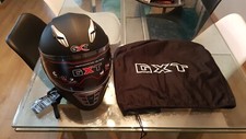 CASQUE MOTO GXT NOIR DOUBLE VISIERE NEUF JAMAIS SERVI