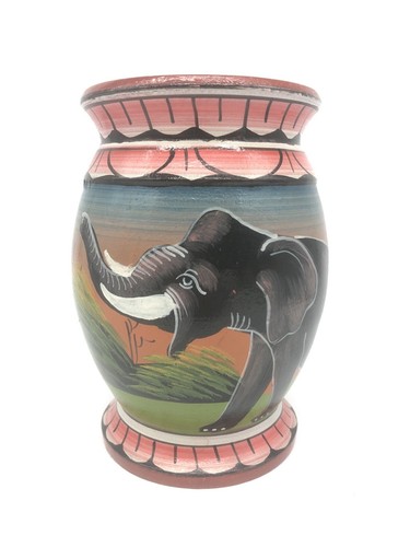 Vase africain ethnique - , en