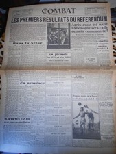 Journal Combat. 6 Mai 1946