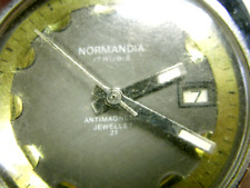 NORMANDIA  ANCIENNE MONTRE BRACELET POIGNET HOMME WATCH VINTAGE