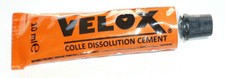 Réparation Vélo - Tube de Colle à Rustine Dissolution VELOX pour Chambre à Air
