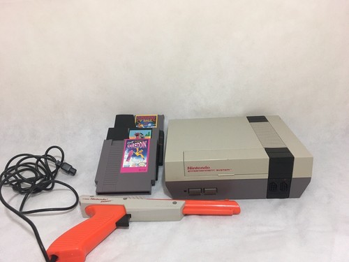 Nintendo nes console with - nintendo,