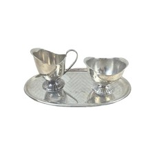 Vintage DOUWE EGBERTS Creamer lait & Sugar Set Roomstel Cream