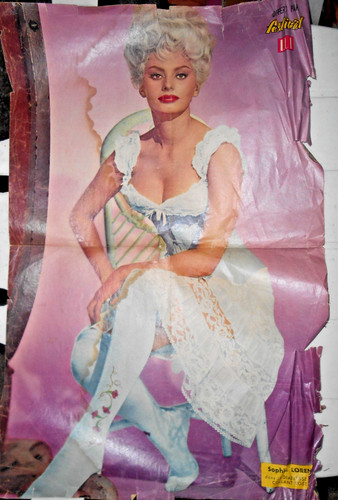 Poster sophia loren ancien - sophia,