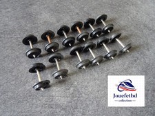 JOUEF HO 1/87 12 essieux  roues plastique et axe métal d 11,6