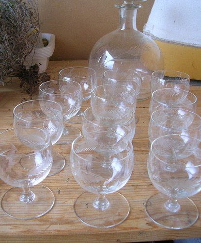 Ensemble verres à - de,