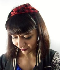 Bandeau foulard cheveux rigide