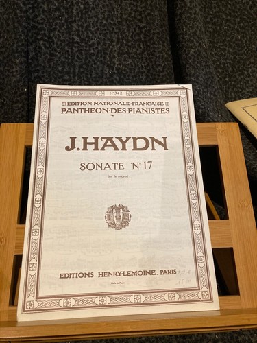 Haydn sonate fa - haydn, n°17