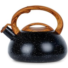 Bouilloire inox noir 3L