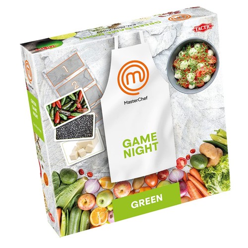 Master chef green game night - chef:,