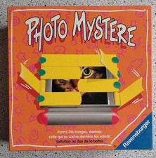 JEU DE SOCIÉTÉ VINTAGE RAVENSBURGER PHOTO MYSTÈRE 1994