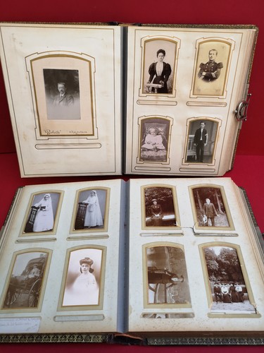 Lot albums anciens reliés - lot,