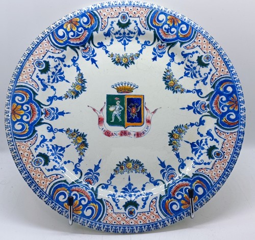 Ancienne assiette plate - assiette,