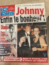 Affiche Ici Paris Hallyday