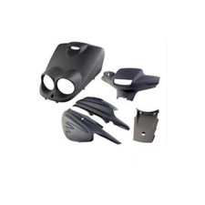 Kit Carrosserie Carénage 5 Coques Mbk Booster NG Next Anciern Modèle NOIR MAT