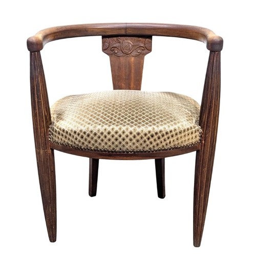 Fauteuil bureau art déco - fauteuil,