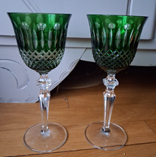 2 verres VERT modèle ou DLG