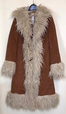 Superdry Manteau Afghan Marron
