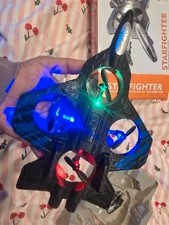 Planeur électrique en mousse LED télécommande 2.4G avec lumières colorées