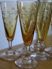 SAINT LOUIS 6 ANCIENS VERRES