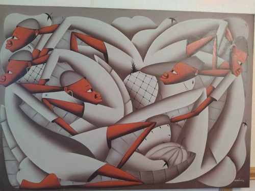 Peinture haïtienne laurent - haïtienne, de