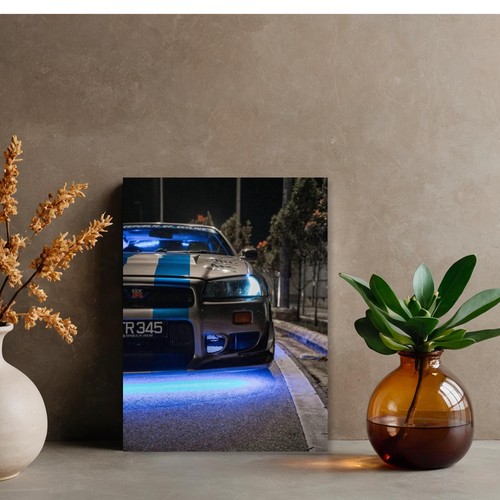 Poster metal r34 tableau - poster,