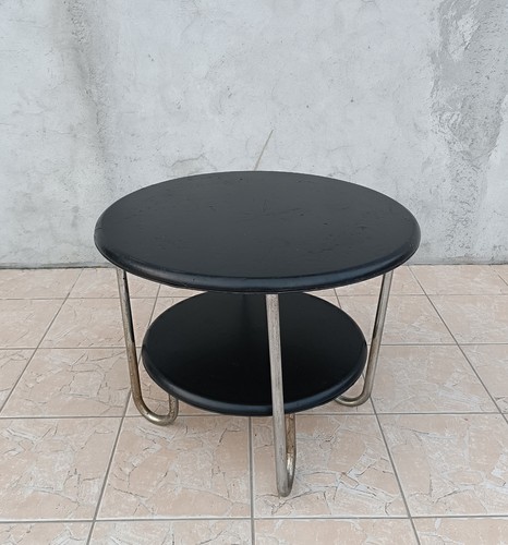 Table basse métal chrome - , et