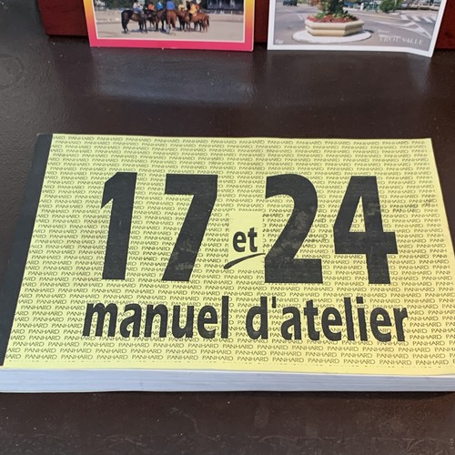 Manuel atelier panhard 24 - d'atelier,