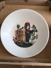 Assiette Maison De Toutou Dessin Animé Vintage