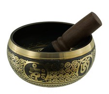 Bol chantant du Bengale - Note Si  - 505 Hz - Om - 13.5 cm - 400 gr.  # 2265