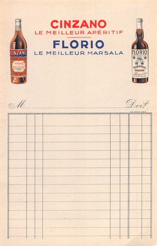 1930 cinzano florion le - cinzano,
