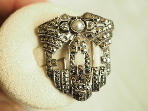Broche ancien art deco - broche,