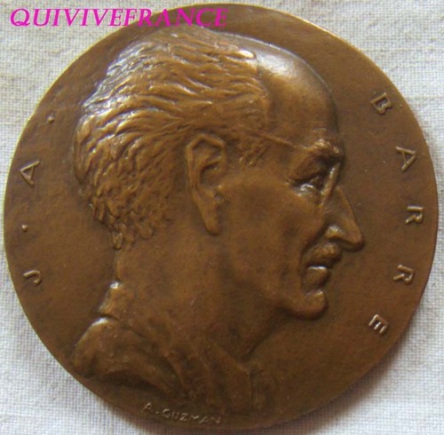 Med14933 medaille a barre - -,