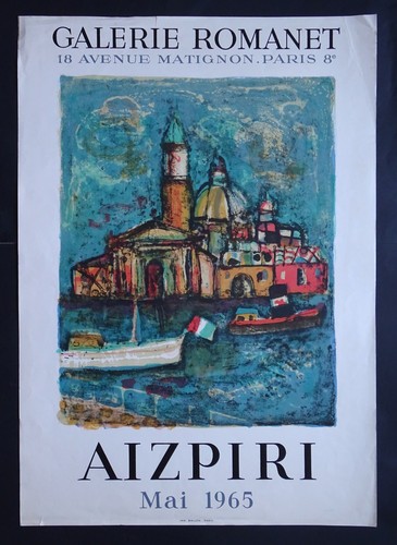 Aizpiri affiche originale - aizpiri,