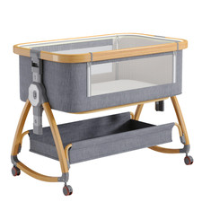 Lit bébé 5 en 1 avec hauteur