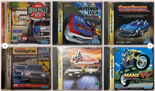Lot sega saturn rally - sega,