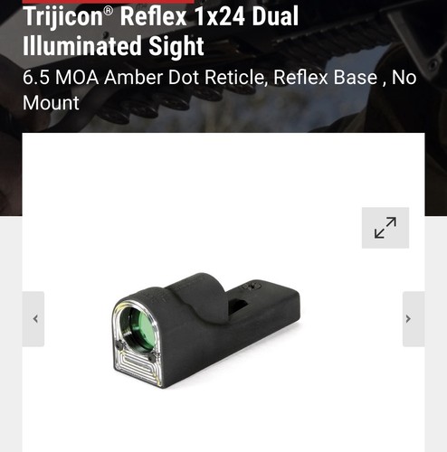 Trijicon acog reflex - trijicon, 1x24