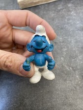 Ancienne Figurine Schtroumpfs Peyo Dans Son Jus Collection 