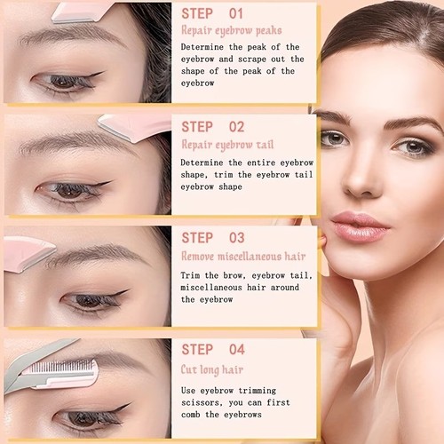 Kit épilation sourcils pcs - sourcils,