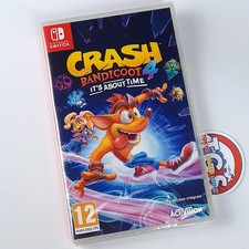 Crash Bandicoot 4: It's About Time Switch FR Physical Game In EN-FR-DE-ES-IT NEW