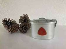 26⚜️ Ancienne Gamelle en Aluminium Pur Le Grand Tétras Bellegarde-Ain Vintage