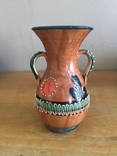 Petit vase décoratif marron